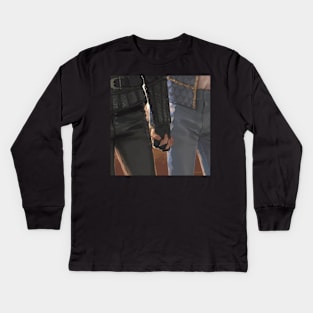 Hold tight Kids Long Sleeve T-Shirt